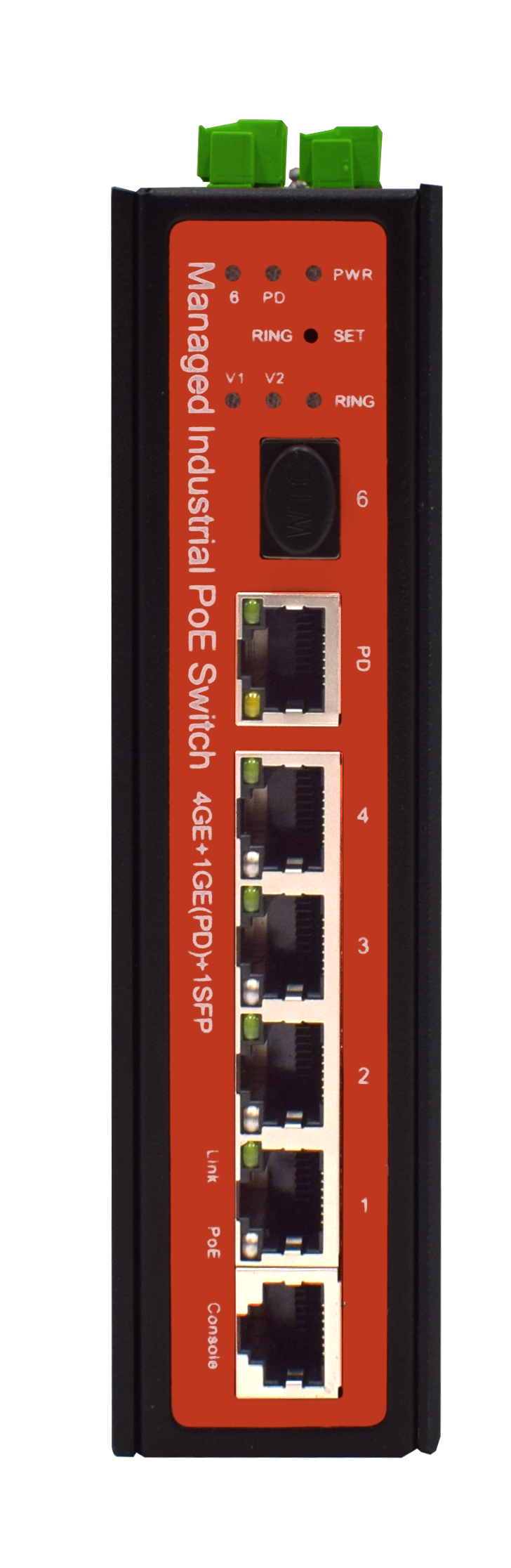 Промышленный управляемый L2 коммутатор Wi-Tek WI-PMS305GF-I